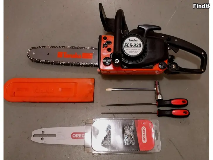 Myydään Tanaka ECS 330 moottorisaha