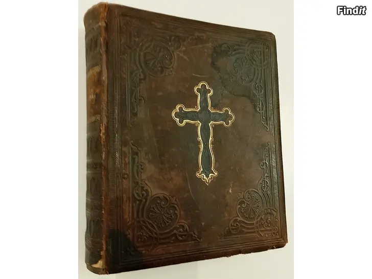 Myydään Wanha BIBLIA Koko Pyhä Raamattu vuodelta 1878