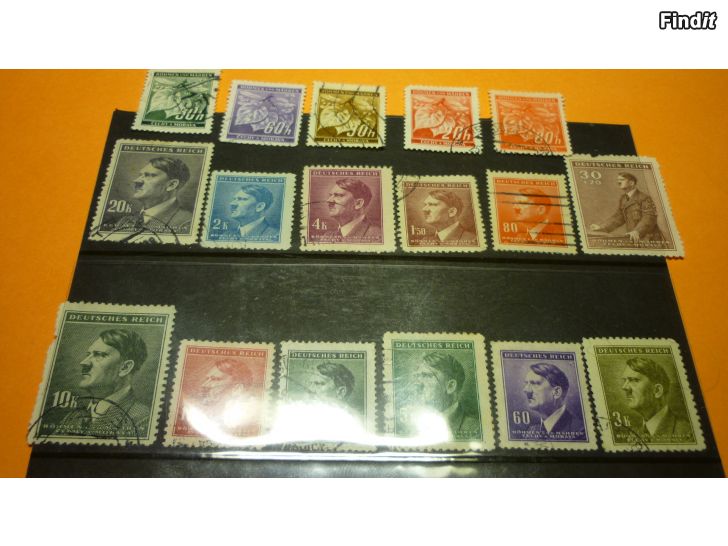 Säljes Böhmen und Mähren frimärken 1939-43