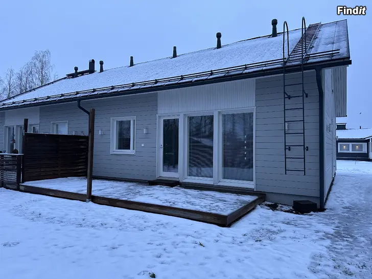 Säljes Modern och välplanerad parhuslägenhet från 2020  Bastu, terrass och nära Karleby