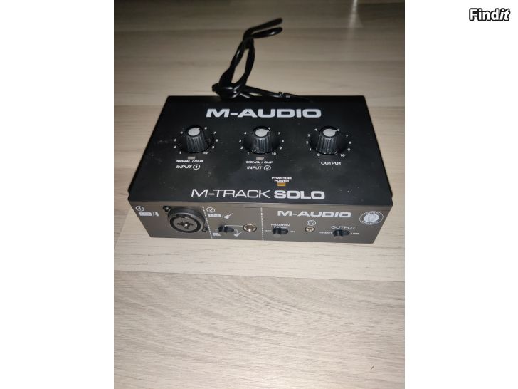 Säljes M-Audio ljudkort