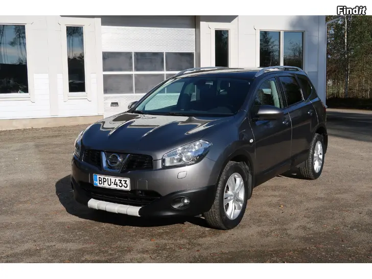Myydään NISSAN QASHQAI +2 1.6 ACENTA 7 HLÖ LASIKATTO, CRUICE