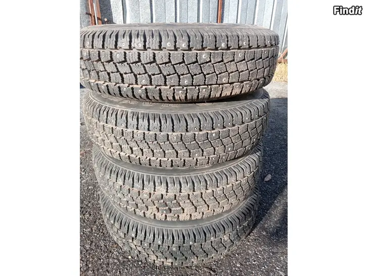 Myydään Nastarenkaat 155/80R13 vanteet 4-100 Opel