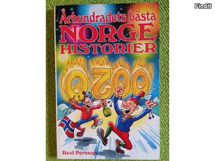 Myydään Århundradets bästa Norge historier - Reid Persson -pris 2e
