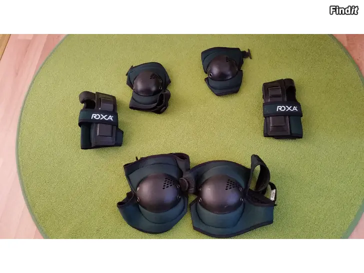 Säljes skeittisuojat, pyöräilysuojat, rullaluistelusuojat RAXA M -hinta 5e