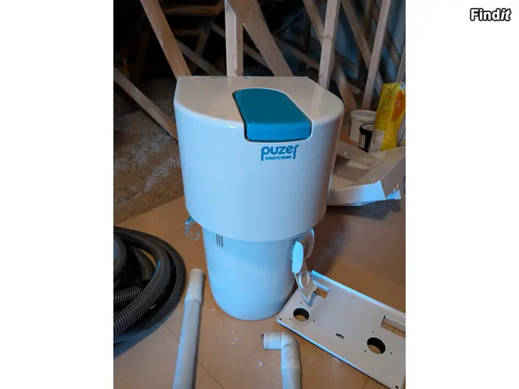 Myydään Centraldammsugare