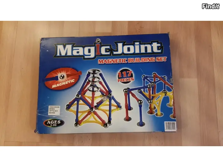 Myydään Magic Joint magneettirakennussarja 3-99v. 12e