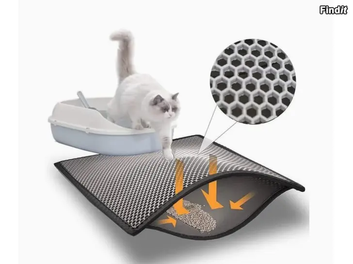Säljes Kattlådematta Kattsandmatta