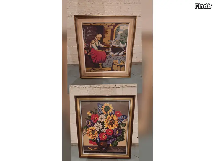 Myydään RISTIPISTO TYÖT