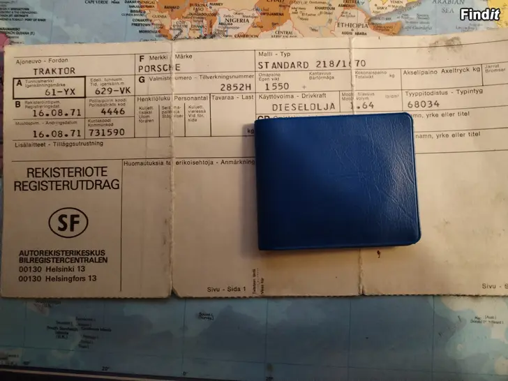 Myydään Porsche Standard ja Super KATSO