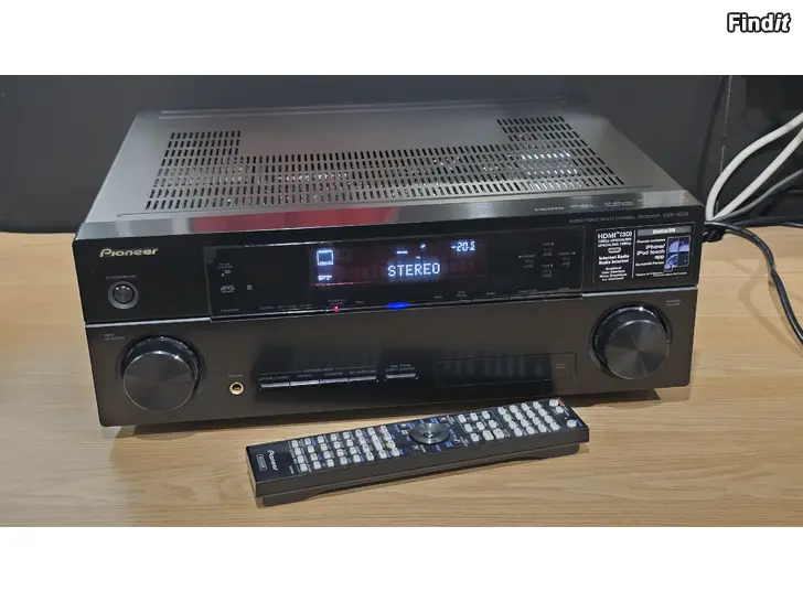 Myydään Pioneer VSX-1025 7.1 kanavainen vahvistin