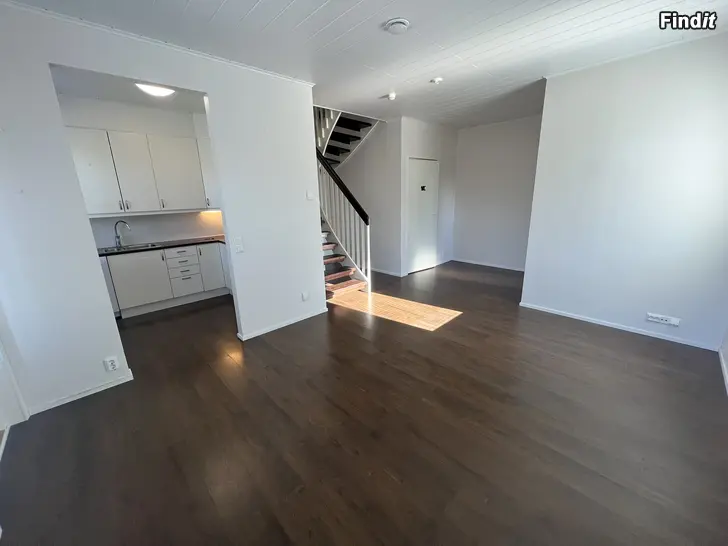 Uthyres Ljus och modern radhusgavellägenhet i Dragnäsbäck, Vasa  3r+k+b, 72 m²
