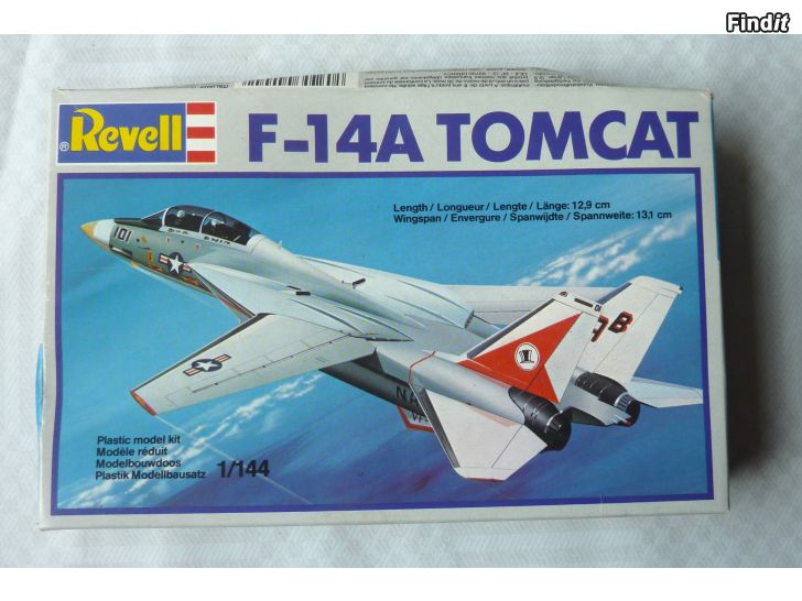 Myydään Rewell F-14A Tomcat pienoismalli