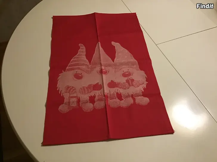 Säljes Tomte handduk, Ekelund, väveri