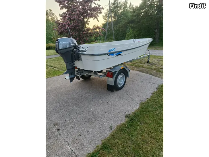 Säljes Terhi 400  yamaha 9.9