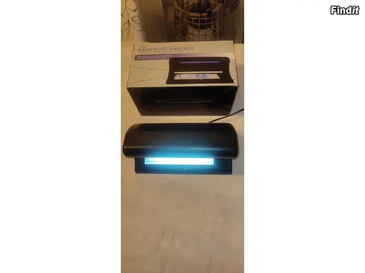 Myydään Setelin tunnistuskone safe Banknote Checker