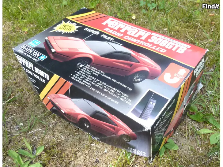 Myydään Vanhahko Ferrari 308 GTB Radio Controlled