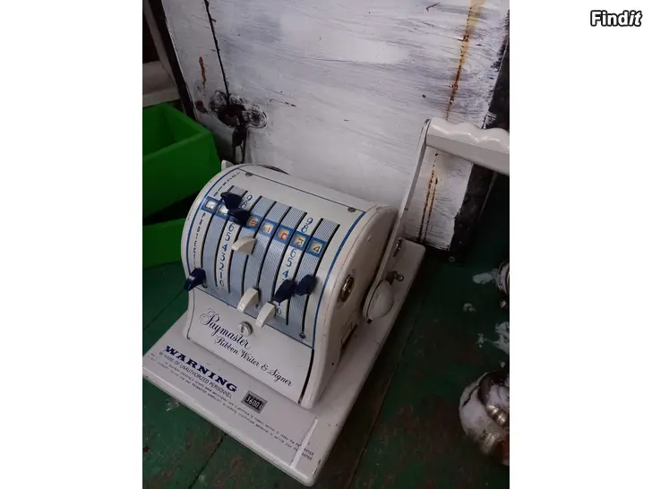 Myydään Vintage sekinkirjoitin laite