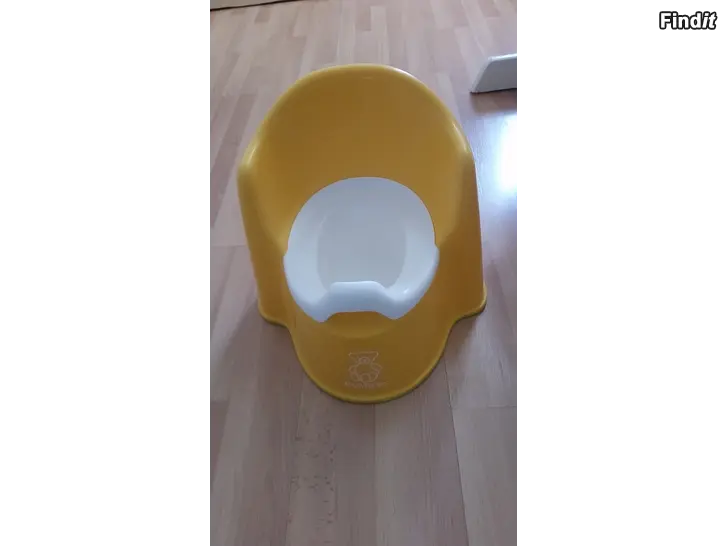 Myydään Keltainen Baby Björn potta 10e