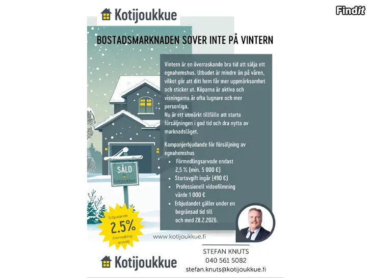 Säljes GÅR DU I TANKARNA PÅ ATT SÄLJA