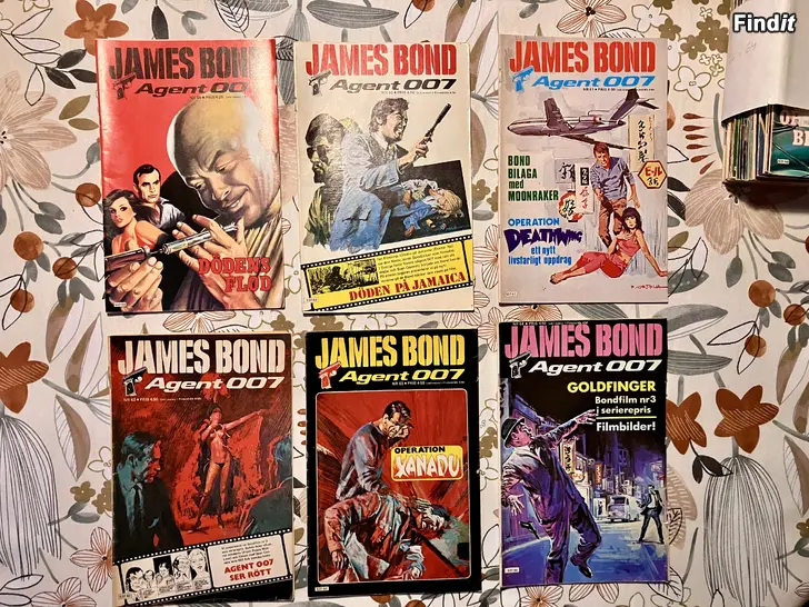 Säljes Svenskspråkiga serietidningar från 60-, 70- och 80-talet