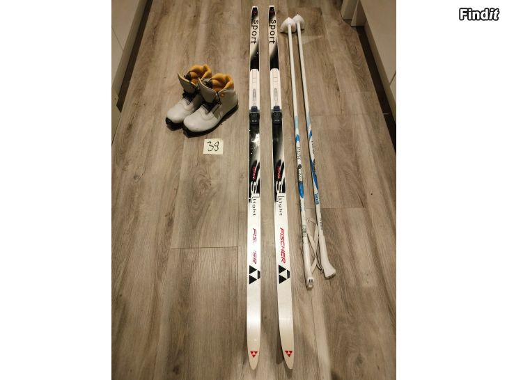 Säljes Skidpaket suksipaketti Fisher Sport SL light 172 cm