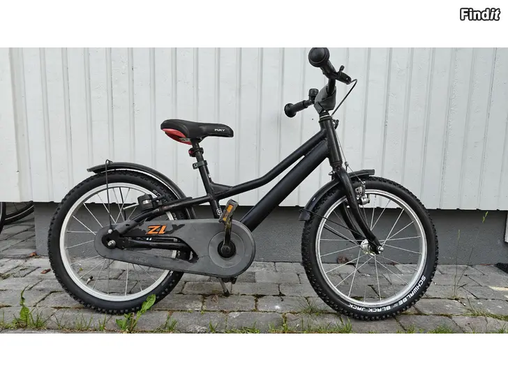 Myydään Svart 18 PUKY barncykel
