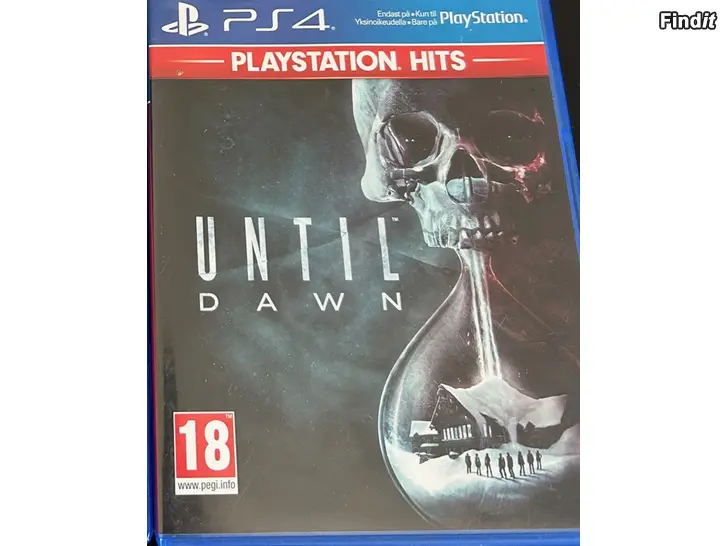 Säljes Until Dawn PS4
