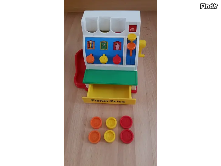 Myydään Fisher Price kassakone 10e