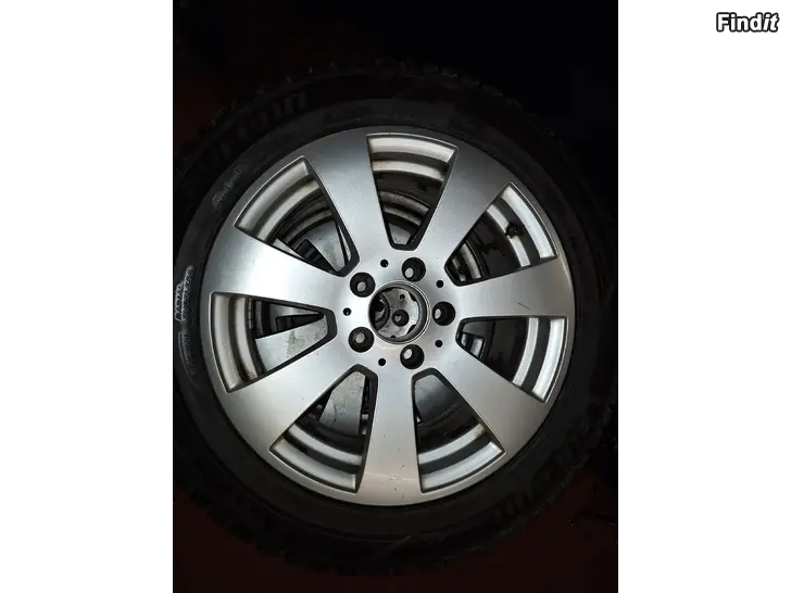 Säljes Mercedes Benz orginal aluvinterdäckserie