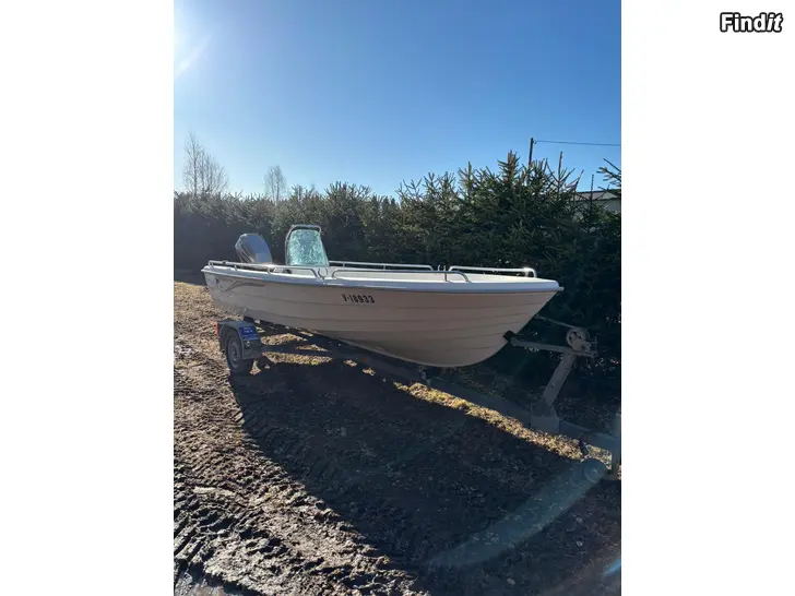 Myydään Finnmaster 506 clx+trailer