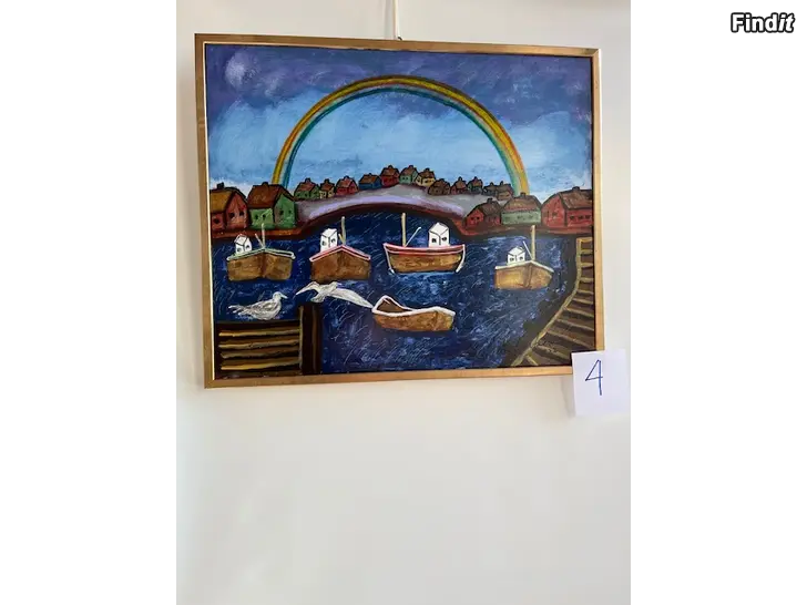 Myydään Kilram olja på duk