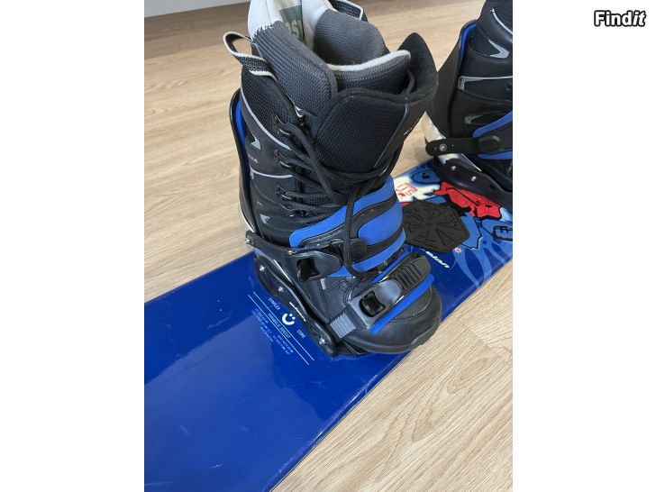 Myydään Elan Universe 115 lumilauta paketti