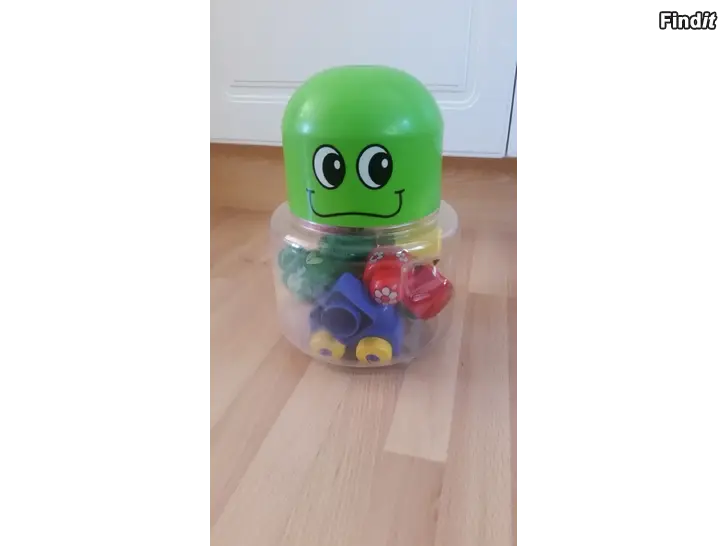 Myydään Lego Primo Original Set Storage Box säilytysrasia Frederick Frog -hinta 14e