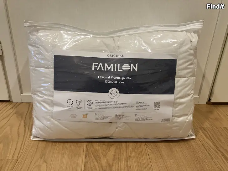 Säljes Nytt Familon warm täcke