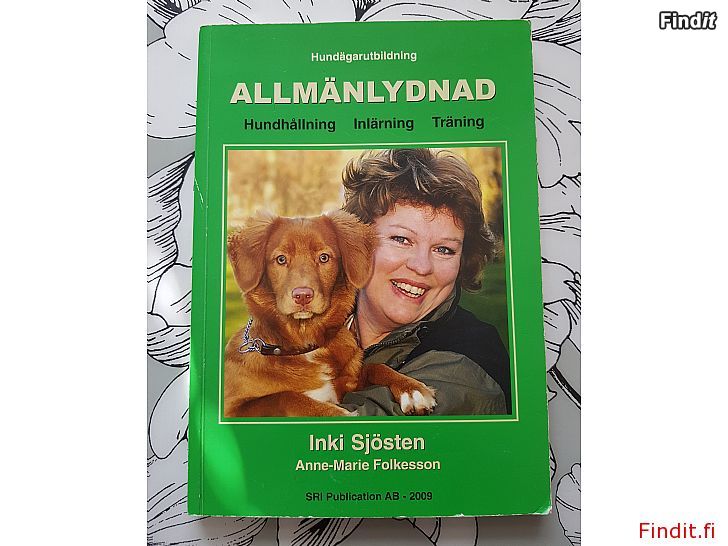 Säljes perfekt bok för nybliven hundägare allmänlydnad inki sjösten