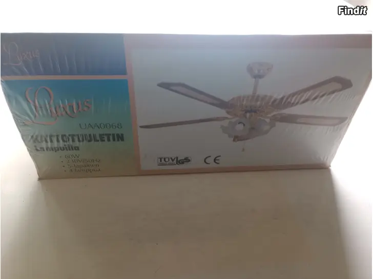 Säljes Parti  Takfläktar med belysning