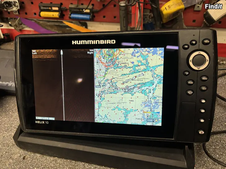 Säljes Humminbird 10 Helix chirp plotter / ekolod