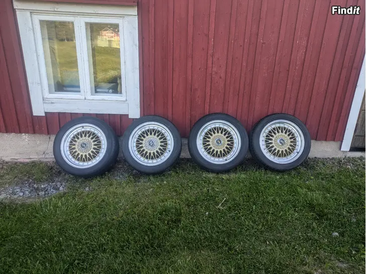 Säljes Sälges barzetta guldfälgar