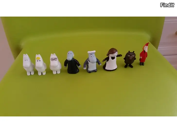 Myydään Muumi minifiguurit 8kpl 14e