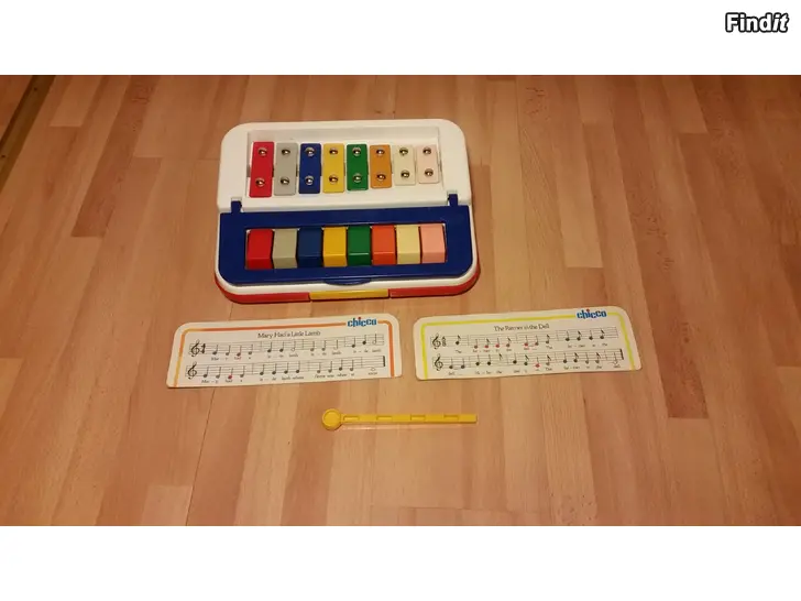 Myydään Chicco piano - ksylofoni 10e