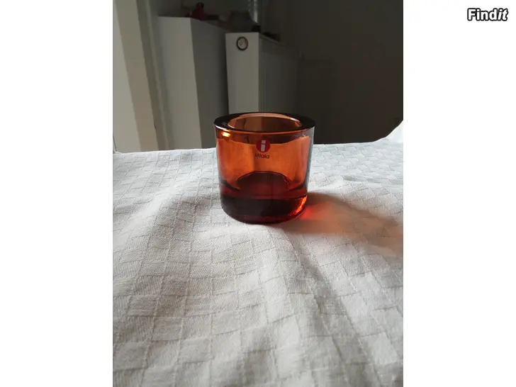 Myydään Iittala kivi tuikku pomeranssi