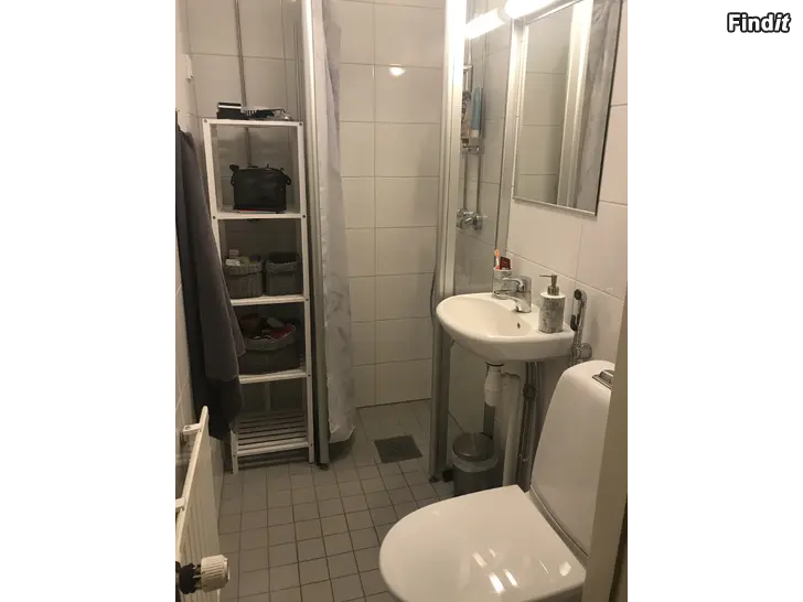 Uthyres 1r + kv + balkong, 22m2. Kvarnbacken, Jakobstad