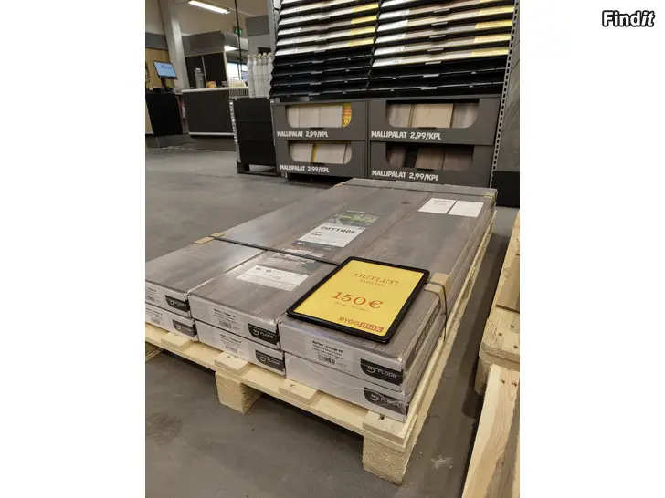 Myydään Laminaattilattia 8mm 1-sauva Harbour Oak Swiss Krono