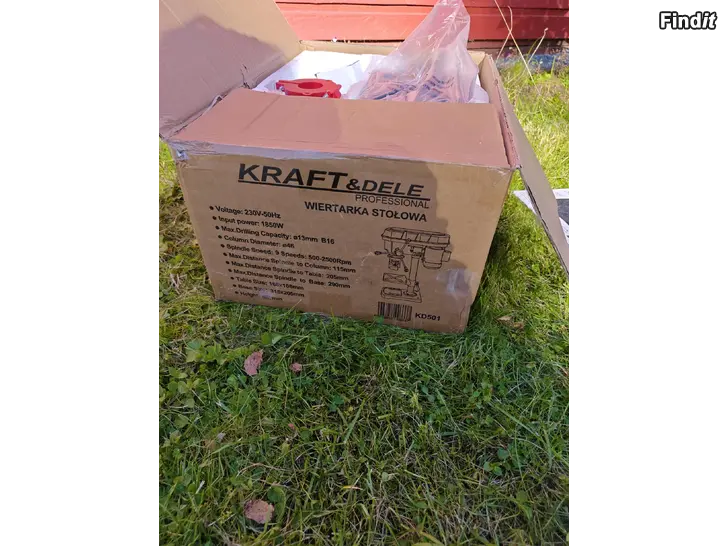 Myydään Pylväsporakone avaamaton