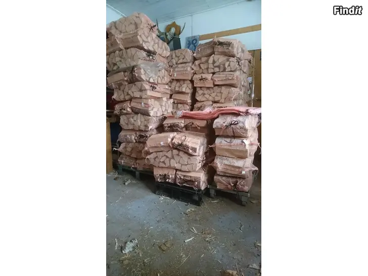 Säljes Prima torr björkved förpackad, 1/2 kastkubik