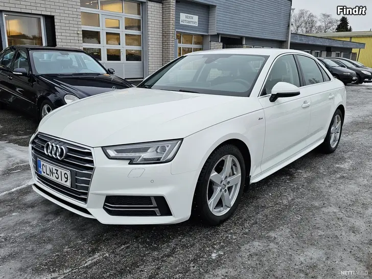 Myydään Audi A4 2.0 TDI 140 kW S-Line Business Sport Comfort Quattro Aut. Digimittaristo