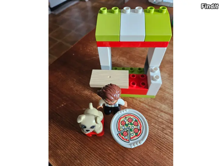 Säljes lego duplo pizza set