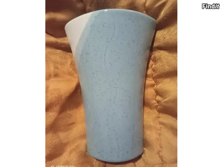 Säljes Kultakeramiikka sininen vaasi