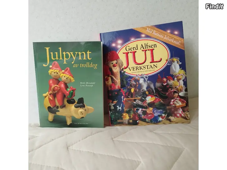 Säljes Julpyntböcker 2 st